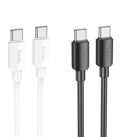 Kabel USB C do USB C Hoco PD 6A 100W 1 m X96 czarny