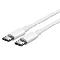 Kabel USB C do USB C PD 40W HD23 1 m HD23 biały