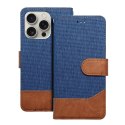Kabura JEANS Book do IPHONE 16 Pro niebieski