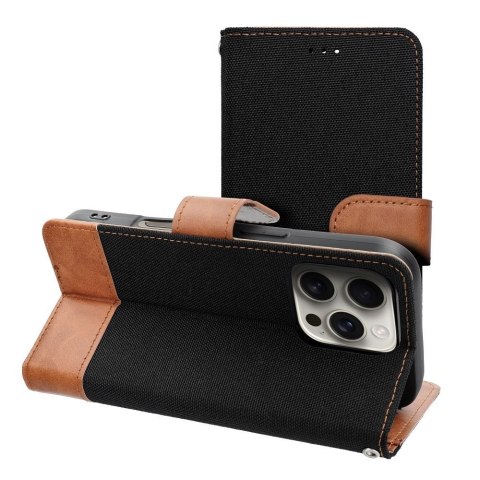 Kabura JEANS Book do IPHONE 17 Air czarny