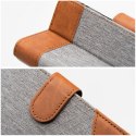 Kabura JEANS Book do IPHONE 17 Air szary