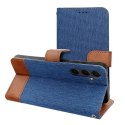 Kabura JEANS Book do XIAOMI Redmi Note 14 4G (GLOBAL - 164,84mm x 78,15mm x 8,16mm) niebieski