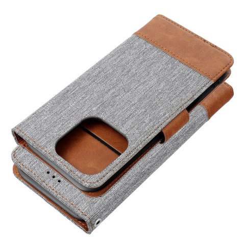 Kabura JEANS Book do IPHONE 17 szary