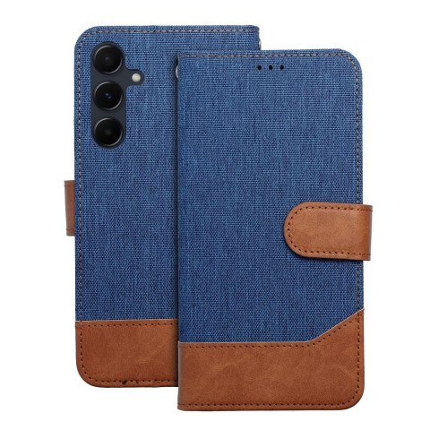 Kabura JEANS Book do SAMSUNG S25 Edge niebieski