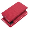 Kabura LUNA Book Carbon do IPHONE 17 Pro czerwony