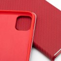 Kabura LUNA Book Carbon do IPHONE 17 Pro czerwony