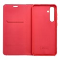 Kabura LUNA Book Carbon do SAMSUNG S25 Edge czerwony