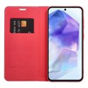 Kabura LUNA Book Carbon do XIAOMI Redmi Note 15 5G czerwony