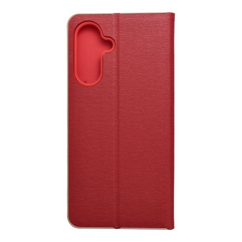 Kabura LUNA Book Gold do SAMSUNG A17 czerwony