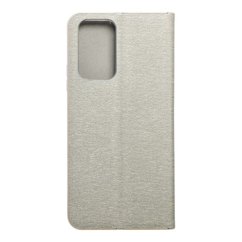 Kabura LUNA Book Gold do XIAOMI Redmi Note 10 Pro srebrny