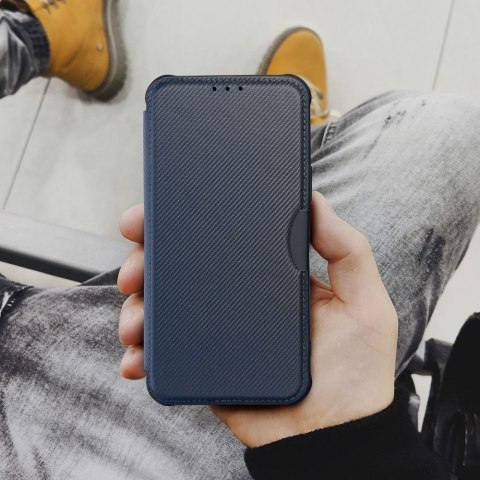 Kabura RAZOR Book do IPHONE 16 Pro niebieski