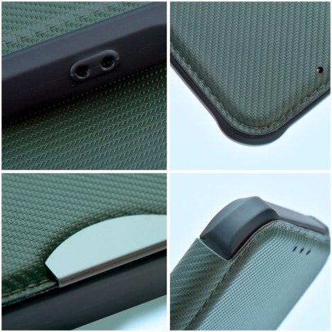 Kabura RAZOR Book do IPHONE 17 Air ciemnozielony