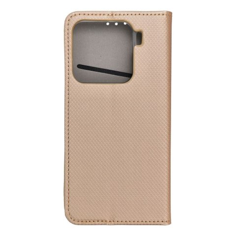 Kabura SMART CASE Book do XIAOMI 15 złoty
