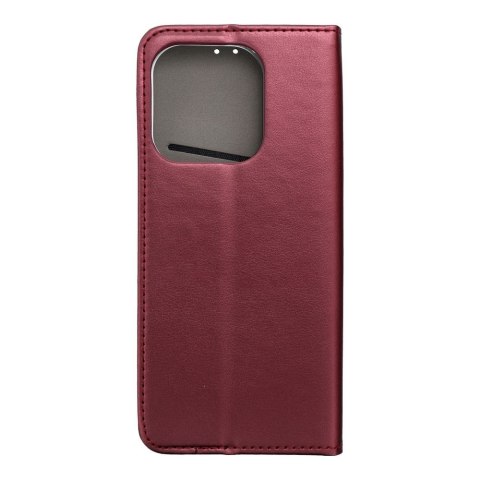 Kabura SMART MAGNETO do HONOR 400 Lite burgundowy