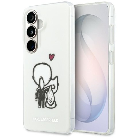 KARL LAGERFELD futerał do SAMSUNG S26 KLHMS26S6HKCBHH (Magnetic IML K&C Back Logo) transparentny