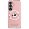 KARL LAGERFELD futerał do SAMSUNG S26 Plus KLHMS26MHMKBCHOP (Magnetic IML Repeated Logo and Choupette) różowy