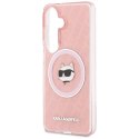KARL LAGERFELD futerał do SAMSUNG S26 Plus KLHMS26MHMKBCHOP (Magnetic IML Repeated Logo and Choupette) różowy