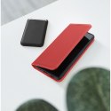 Kabura SMART PRO Book skórzana do XIAOMI Redmi 13C / POCO C65 bordowy