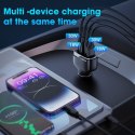 Ładowarka samochodowa VEGER 2 x USB A + 2 x Typ C PD QC 3A 66W CC53-2A2C czarna
