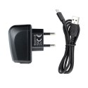 Ładowarka sieciowa do telefonu Blue Star Lite USB A 2A 10W + kabel USB A do USB C TFK-TC-1095B czarna