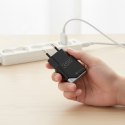 Ładowarka sieciowa do telefonu Forcell F-Energy Ultra Slim GaN III USB C PD QC4.0 3A 35W B135101-E czarna