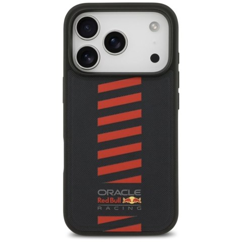 RED BULL futerał do IPHONE 17 Pro kompatybilny z MagSafe RBHMP17L24PUDSRV (Meshed PU W/ Powerbar) navy