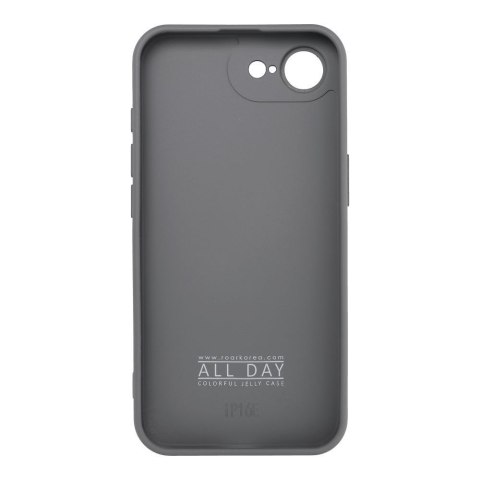 ROAR futerał ALL DAY COLORFUL JELLY do IPHONE 16e (SE 4 2025) / 17e Szary