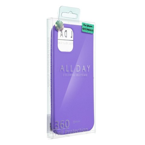 ROAR futerał ALL DAY COLORFUL JELLY do XIAOMI Redmi 15 4G / 5G (171,1mm) Fioletowy