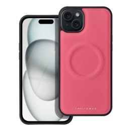 ROAR futerał MAG MORNING do IPHONE 15 Plus Różowy