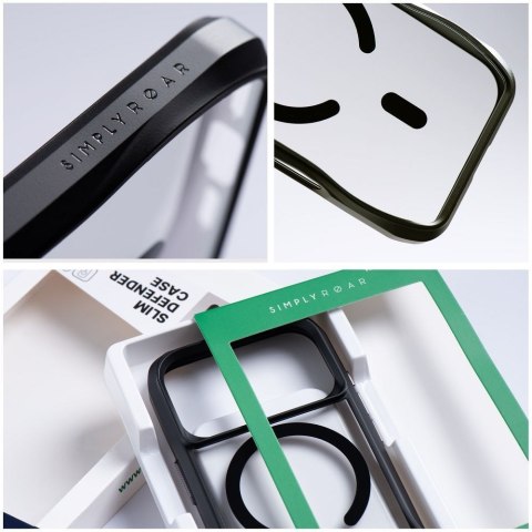 ROAR futerał SLIM DEFENDER kompatybilny z MagSafe do IPHONE 17 czarny