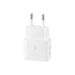 SAMSUNG oryginalna ładowarka sieciowa Typ C PD 3A 25W GaN EP-T2510NWEGEU biała blister
