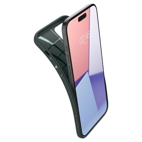 SPIGEN futerał LIQUID AIR do IPHONE 15 Pro Max abyss green