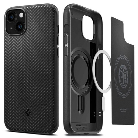 SPIGEN futerał MAG ARMOR kompatybilny z MagSafe do IPHONE 15 Plus matte black