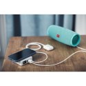 Wielofunkcyjna ładowarka Forcell F-Energy 4w1 2 x USB A + USB C 15W + power bank 8000mAh + ładowanie bezprzewodowe biała