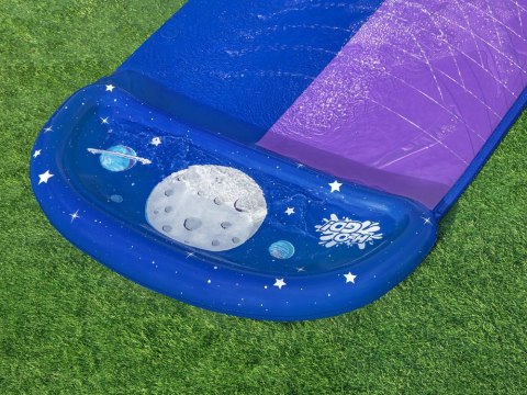 Bestway Podwójny ślizg wodny KOSMOS Długi - 4,88m + 2x ponton RAKIETA 52642