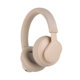 Słuchawki bezprzewodowe nauszne Forcell F-Audio Touch Beat ANC beżowe