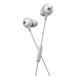 Słuchawki przewodowe dokanałowe jack 3,5mm PHILIPS SHE4305WT białe