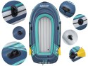 Bestway Dmuchany ponton TREK X2 do 250kg 232x118cm + wiosła i pompka 61153