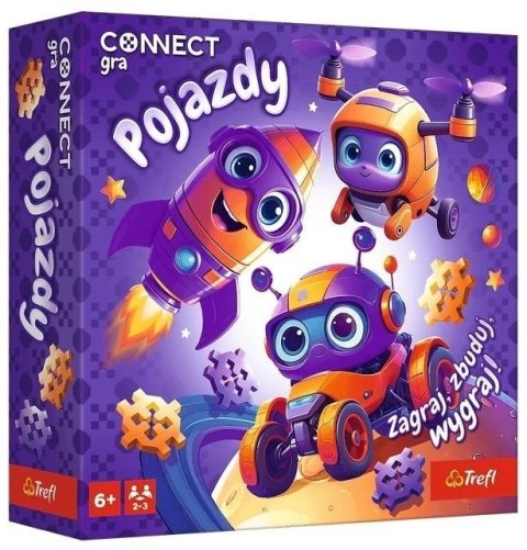 Gra dla dzieci Connect Pojazdy