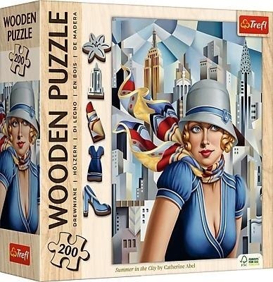 Puzzle drewniane 200 Lato w Mieście TREFL