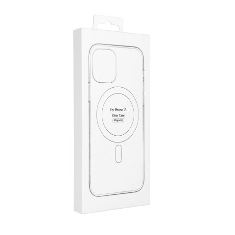 Futerał do iPhone 14 PRO MAX Clear Mag Cover (STR / CAMERA PROTECTION) zgodny z MagSafe transparentny
