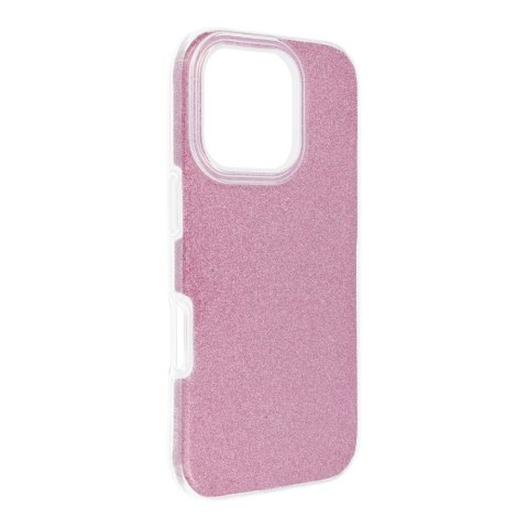 Futerał do iPhone 16 PRO Shining różowy