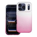 Futerał do iPhone 17 PRO Shining transparentny różowy