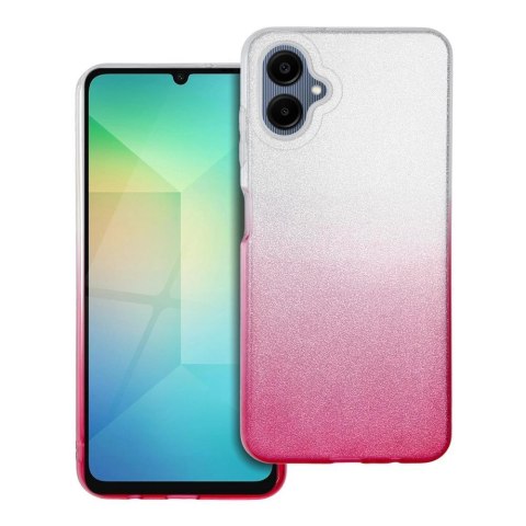 Futerał do Samsung A06 4G Shining transparentny różowy