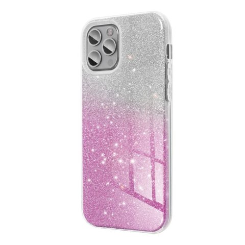 Futerał do Samsung A26 5G Shining transparentny różowy