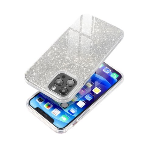 Futerał do Samsung A35 5G Shining srebrny