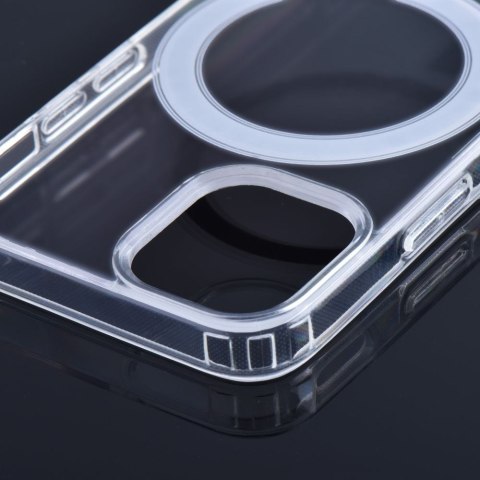 Futerał do Samsung S24 FE Clear Mag Cover (STR) zgodny z MagSafe transparentny