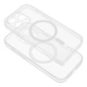 Futerał do Samsung S25 ULTRA Clear Mag Cover (STR) zgodny z MagSafe transparentny glitter