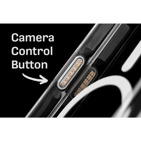 Futerał do Samsung S26 Clear Mag Cover Elite (STR / NIEŻÓŁKNĄCY) zgodny z MagSafe transparentny