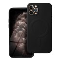 Futerał SILICONE MAG COVER kompatybilny z MagSafe do IPHONE 11 Pro czarny